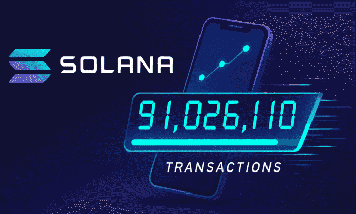 Solana Breaks Records